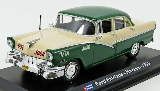 1/43 Ford Fairlane Havana Taxi Beige Green 1955 Taxi World