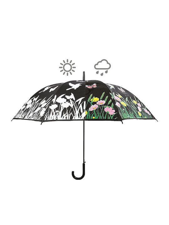 Esschert Design Umbrelă De Ploaie Neagră