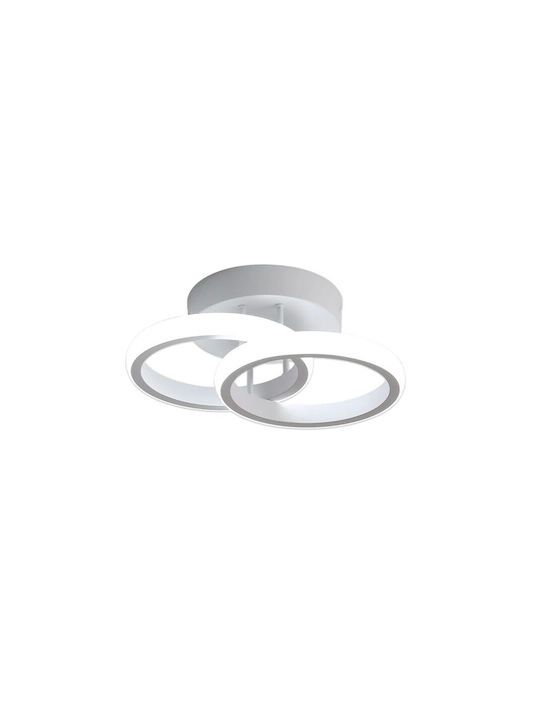 Jiju Plafonieră de tavan 25 cm cu LED integrat