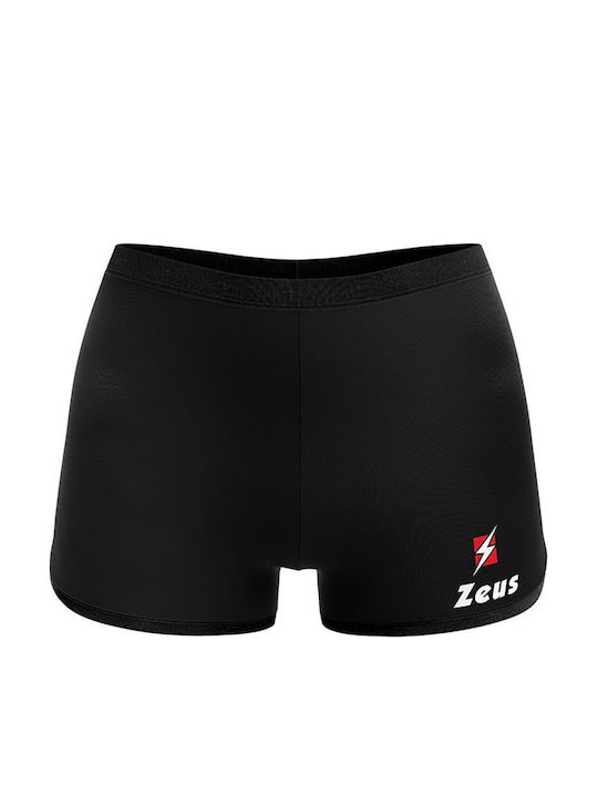 Zeus Pantaloncino Tiger Women’s Volleyball Shorts Black Stretch Fit