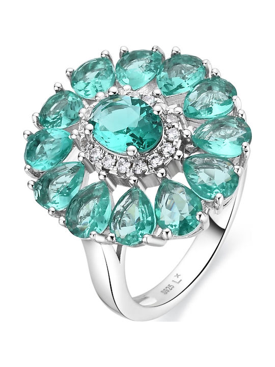 Luxenter Damen Silberring