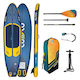 Wattsup Coasto Flip 10'5 Inflatable SUP Board with Length 3.17m Blue