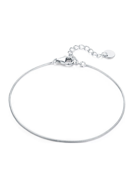 Daskalakis Women's Leather Chain Bracelet
