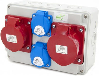 ELS Elektrotechnika Priză De Tip Industrial