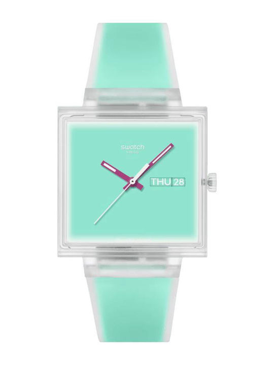 Swatch Battery Watch with Rubber Strap Swatch Battery Watch with Rubber Strap