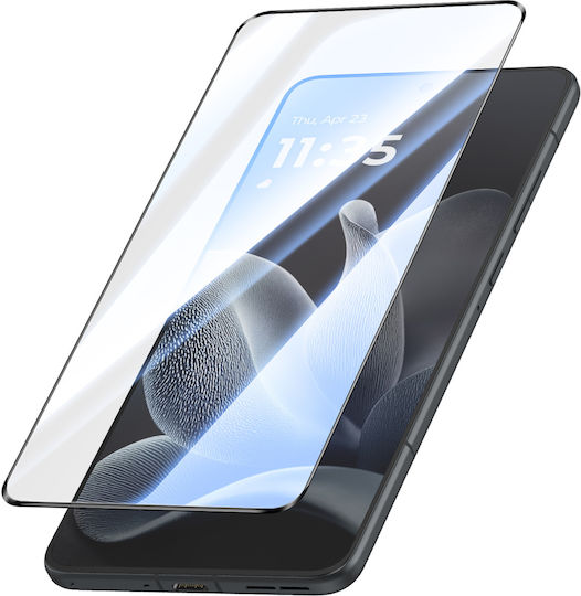 Avizar Screen Protector Motorola Edge 70 Tempered Glass Full Glue 5d Black Transparent