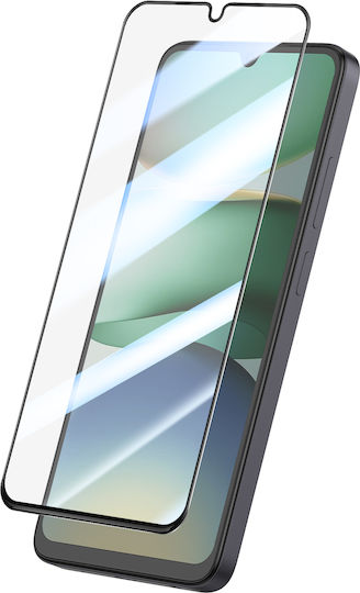 Avizar Screen Protector Poco C85 Tempered Glass 0.40mm High Resistance Black