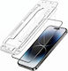 3mk Pack 2 Tempered Glass Iphone 14 Pro Applicator Frame Black Transparent