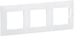 Niloe NP Frame 3 Positions White NP113WH Legrand NP113WH