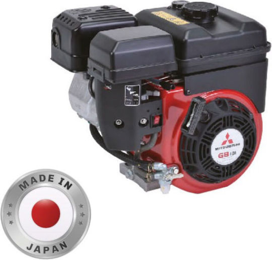 Mitsubishi Electric Gasoline Engine 4 Stroke 6hp with Wedge