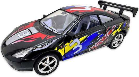 Welly Schwarze Toyota Celica Racing Modell Mit Öffnenden Türen Zugmechanismus Ohne Originalverpackung