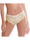 Damen-Boxer mit Spitze Gelb