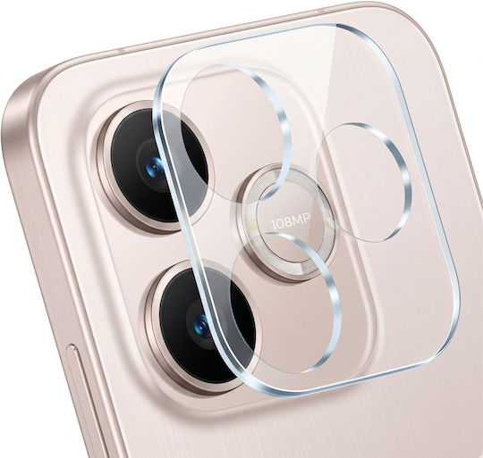 Avizar Handy-Kameraschutz Honor 600 Lite Monoblock Gehärtetes Glas Transparent