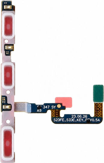 Samsung Replacement Power Volume Flex Cable Galaxy S23 Fe Service Pack Multicolor