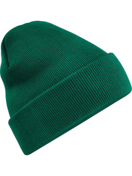 Beanie Unisex Căciulă Tricotată în Culoare Verde