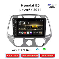 Hyundai I20 2011 Android Multimedia CarPlay Android Auto GPS Wi-Fi Bluetooth SH140