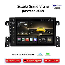 Suzuki Grand Vitara 2009 Android Multimedia CarPlay Android Auto GPS Wi-Fi Bluetooth SH23