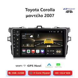 Toyota Corolla 2007 Android Mulimedia Carplay Androidauto Gps Wi-fi Bluetooth Sh131