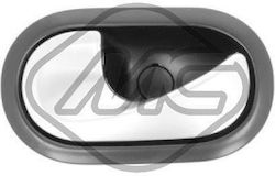 Λαβη Εσωτερικη Renault Clio Iii '05-'12 Megane '02-'08 Scenic '03-'08 Twingo '07 Modus '04-'12/smart Fortwo W453 '14 Μαυρη Ασημι Αριστερη 43650