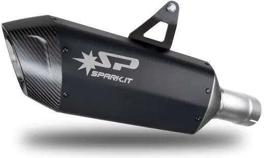 Spark Motorrad Auspuffanlagen Endrohr Fighter Evo Schwarz Titan ECE BMW R 1300 GS GBM0609BOM