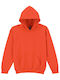 Kinder-Sweatshirt mit Kapuze Orange