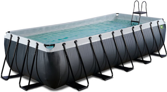 Exit Toys Πισίνα PVC με Μεταλλικό Σκελετό 540x122x122εκ. Γκρι