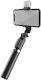 Selfie Stick Bluetooth Cu Lumină Led De Umplere Compatibil Ios Android Reglabil Negru