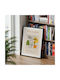 Poster Pablo Picasso Les Dejeurenes Dessins Art244 40cm X 50cm Frame Natural Wood Beige