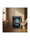 Poster Formula1 George Russell F060 40cm X 50cm White Wooden Frame