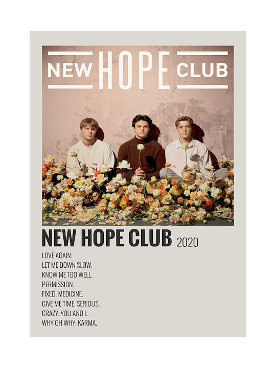 Music Poster New Hope Club Ms728 21cm X 30cm-70857pd157646