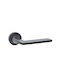 Best Design WC Lever with Rosette 205 Black