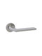 Best Design Front Door Lever with Rosette Right 205 Matte Nickel