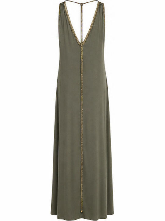 Summer Maxi Dress Khaki
