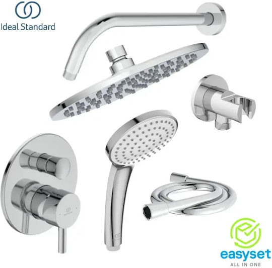 Ideal Standard για Ντουζιέρα Ασημί