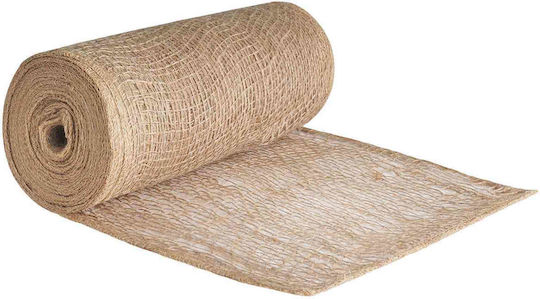 vidaXL Țesătură Decorațiuni Loneta 25x1000cm Naturală