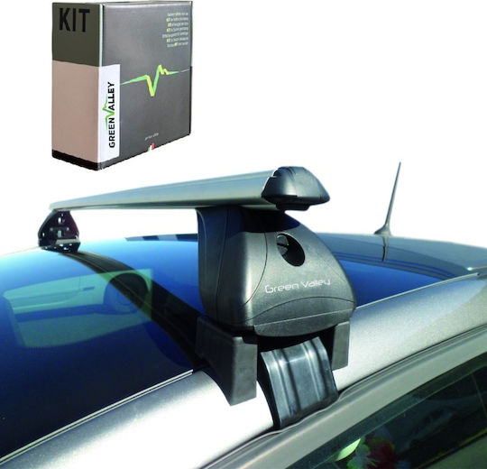 Legs Ends Car Roof Bars Green Valley Modular System 163.233 Fiat Grande Panda 5doors 2025+ Set 4 Pieces