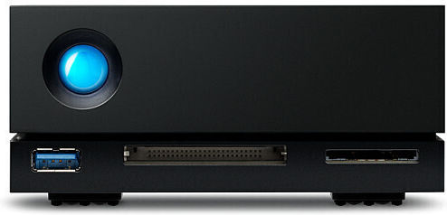 Lacie 1big Dock USB-C Външен HDD 30TB Multi-Bay Черен