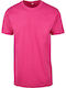 BYB Ανδρικό Διαφημιστικό T-shirt Κοντομάνικο Hibiskus Pink