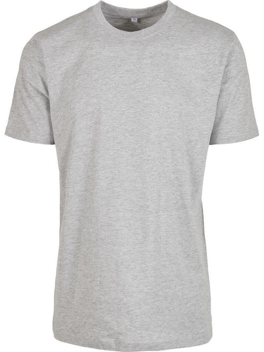 BYB Men's Promotional Short Sleeve Heather Grey T-Shirt
