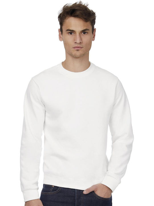 B&C Id.002 Herren Werbebluse Langärmelig Weiß