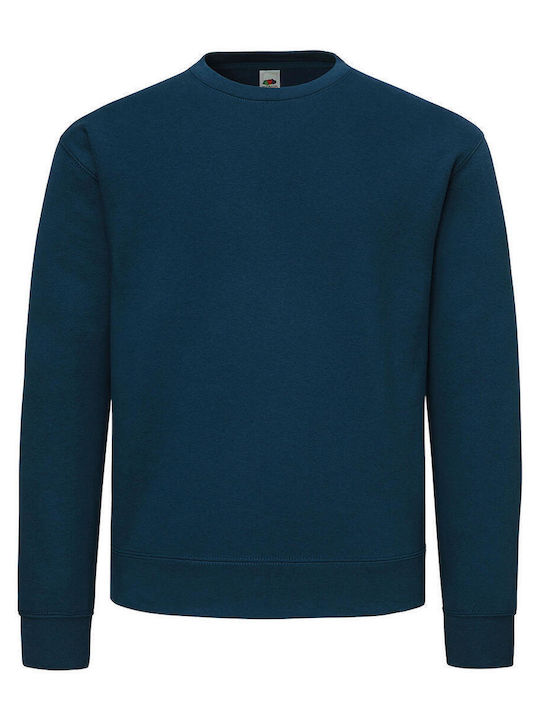 Fruit of the Loom Sweat Fruit Loom Men's Promotional Long Sleeve Blouse Mountain Blue