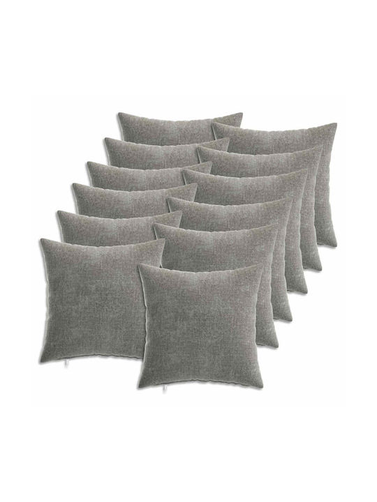 vidaXL vidaXL Decorative Pillow Case Dark Grey ...