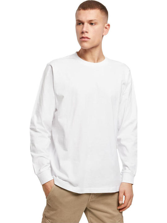 BYB Men's Promotional Long Sleeve Blouse White