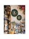 SteweHome Wall Decor Handmade Green Wooden 2 Pieces