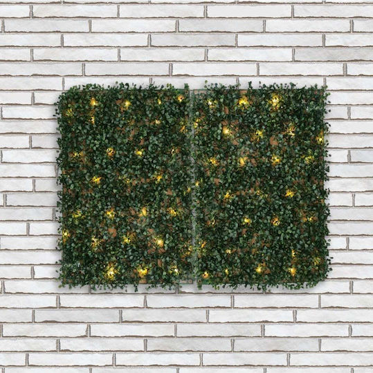 SteweHome Декоративна Стена Зелено от Дърво 80x60cm 2бр