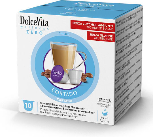 Dolce Vita Κάψουλες Espresso Συμβατές με Μηχανή Nespresso 10caps