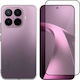 Vivid Set Husă Spate Din Silicon / Tempered Glass Set Cu Sticlă De Protecție Transparentă (Xiaomi 17T Pro)