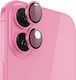 Sunix Tempered Glass Camera Protector Pink for iPhone 16 / 16 Plus / 17