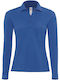 B&C Safran Pure Lsl Damen Werbebekleidung Langärmeliges Bluse Royal