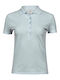 Tee Jays Luxury Stretch Women's Promotional Long Sleeve Blouse Ice Blue